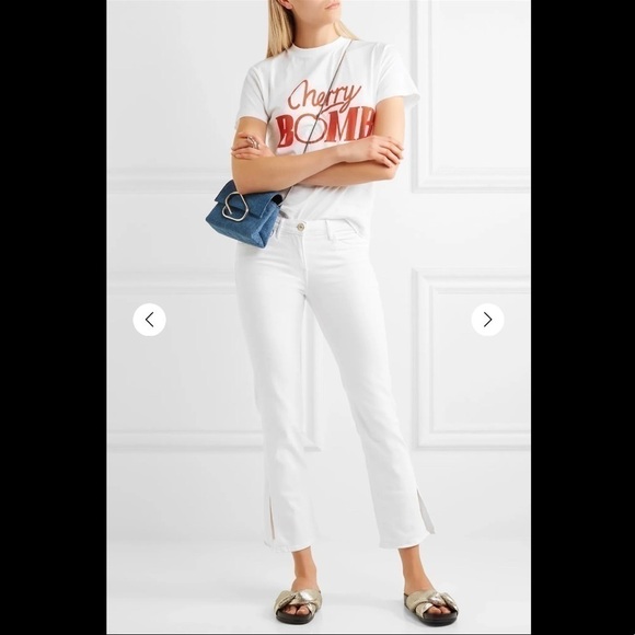 3x1 Denim - 3X1 W2 Split Bell Crop mid-rise straight-leg jeans